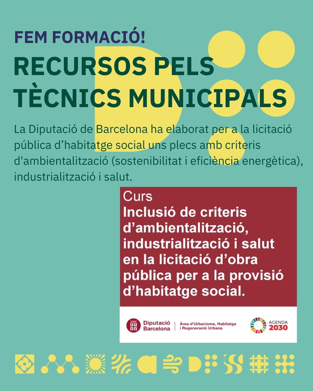 Biohabita participa en la inclusió de criteris de salut en la licitació pública d’habitatge social