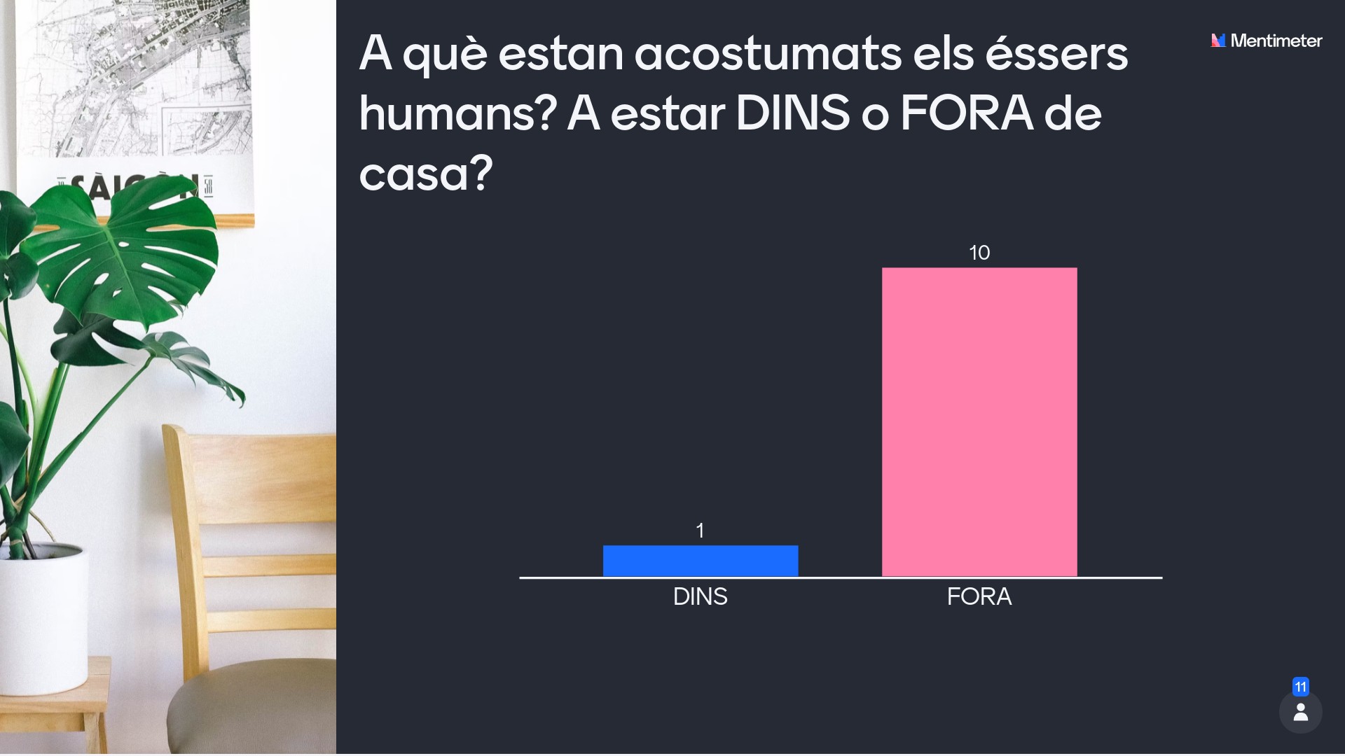 ¿Cúal es el entorno natural de las personas? En el Instituto Barri Besòs de Barcelona