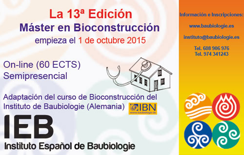 MÀSTER EN BIOCONSTRUCCIÓ, nova edició!