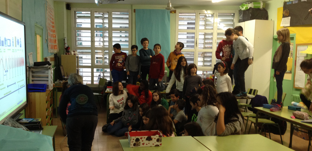 MÒBIL? TAULETA? HÀBITS TECNOLÒGICS! A L’ESCOLA DOVELLA A BARCELONA