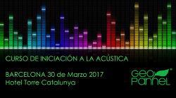 BIOHABITA! asiste al curso de iniciación a la acústica de Geopannel